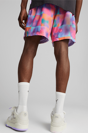 Short imprimé PUMA x 8ENJAMIN Homme, Electric Peppermint, extralarge